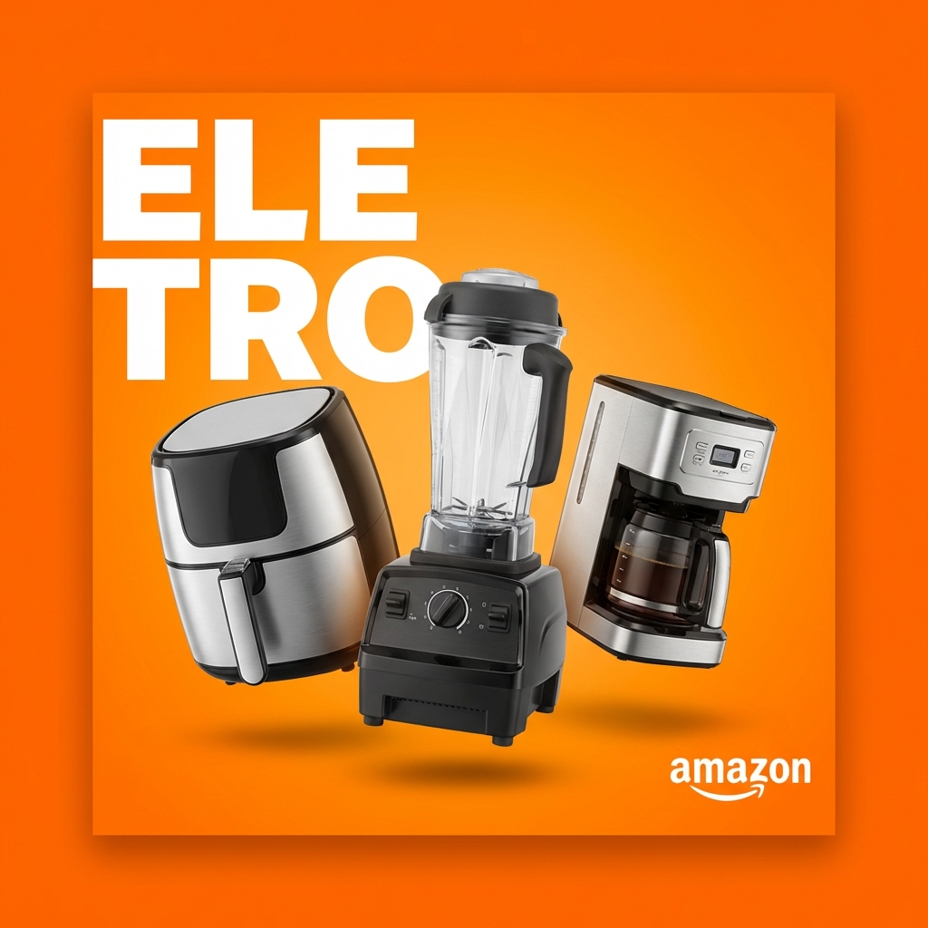 Ofertas de eletrodomésticos: geladeira, lavadora, micro-ondas e air fryer
